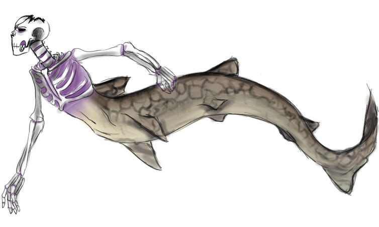 Merman skeleton???